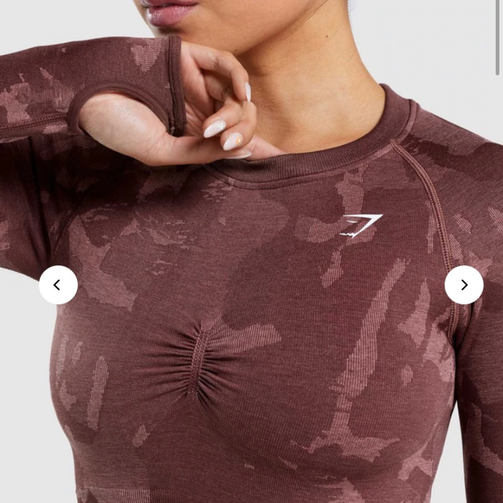 Gymshark Camo Longsleeve